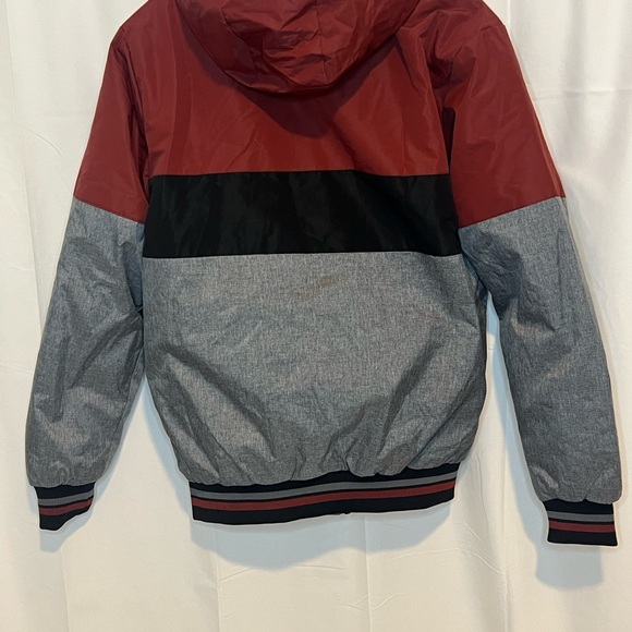 Men’s INSIDE Red and Black Jacket/waterproof size medium NWT’s - Picture 5 of 8